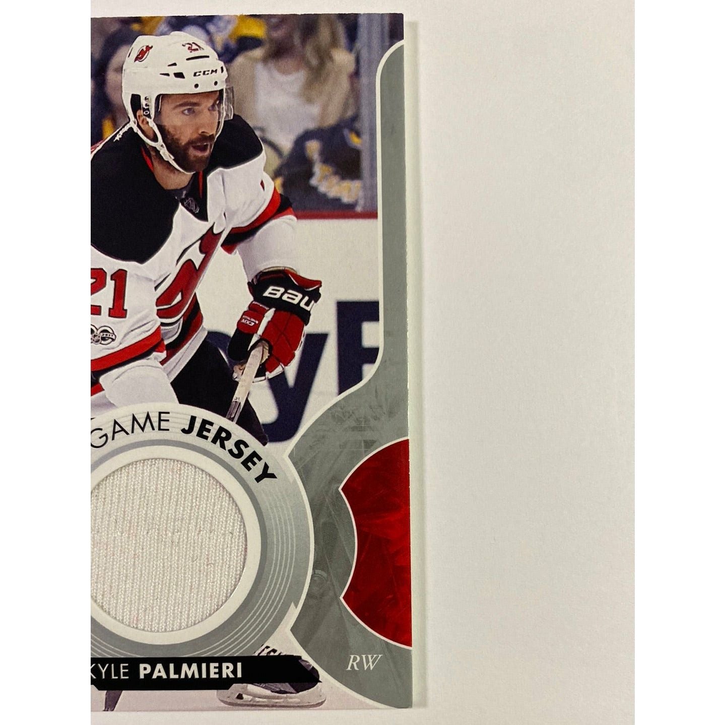 2017-18 Upper Deck Series 1 Kyle Palmieri UD Game Jersey