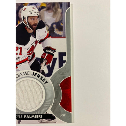 2017-18 Upper Deck Series 1 Kyle Palmieri UD Game Jersey