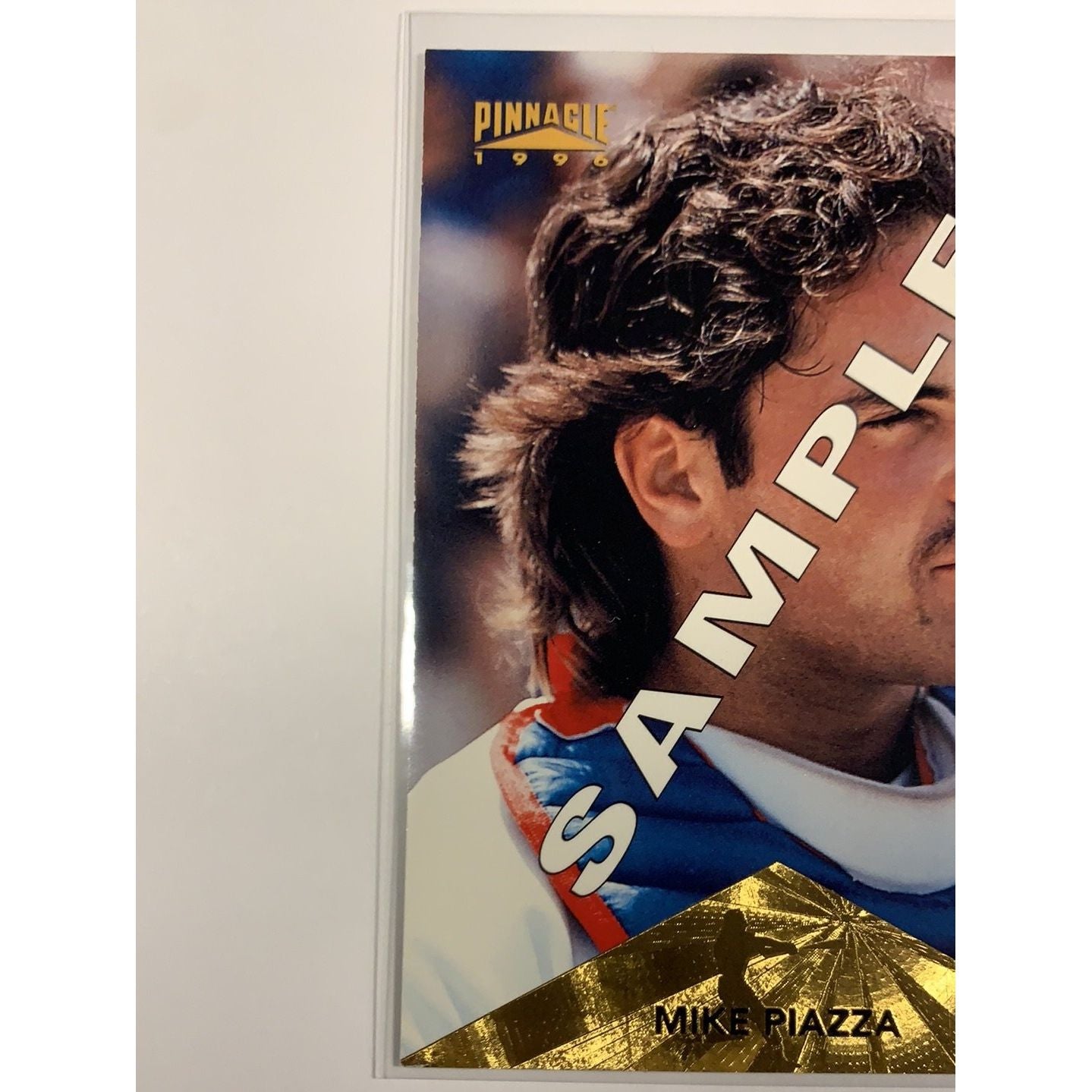  1996 Pinnacle Mike Piazza Promo Sample Card  Local Legends Cards & Collectibles