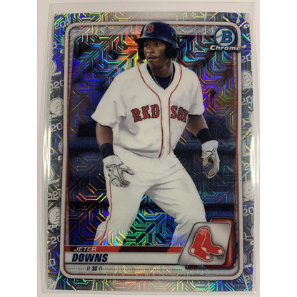  2020 Bowman Chrome Jeter Down Mojo Refractor  Local Legends Cards & Collectibles