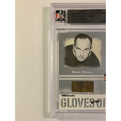 2005-06 In The Game Howie Morenz Gloves Are Off Silver /25