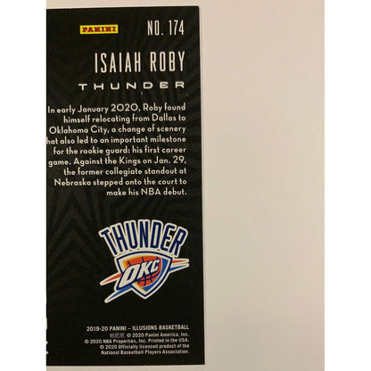 2019-20 Illusions Isaiah Roby RC