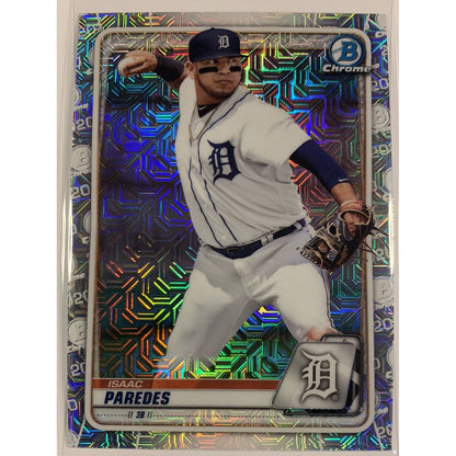  2020 Bowman Chrome Isaac Parades Mojo Refractor  Local Legends Cards & Collectibles