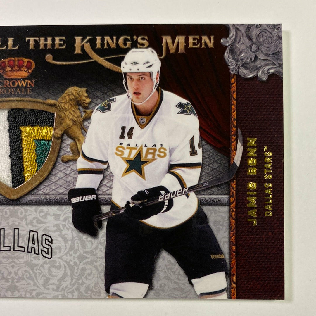 2011-12 Crown Royale Jamie Benn All The Kings Men Patch /25