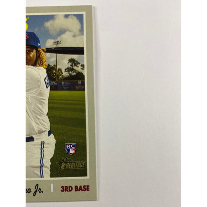 2019 Topps Heritage Vladimir Guerrero Jr RC