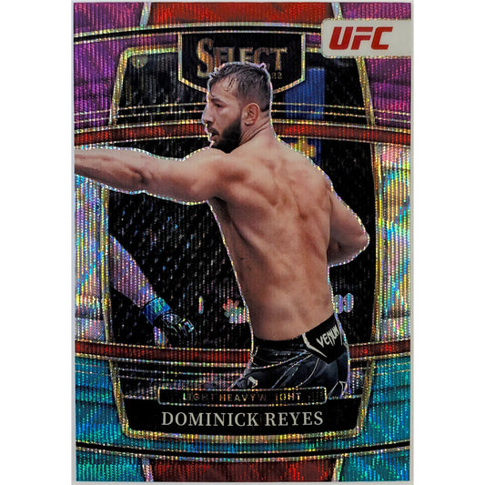 2022 Select Dominick Reyes Tri Colour Prizm