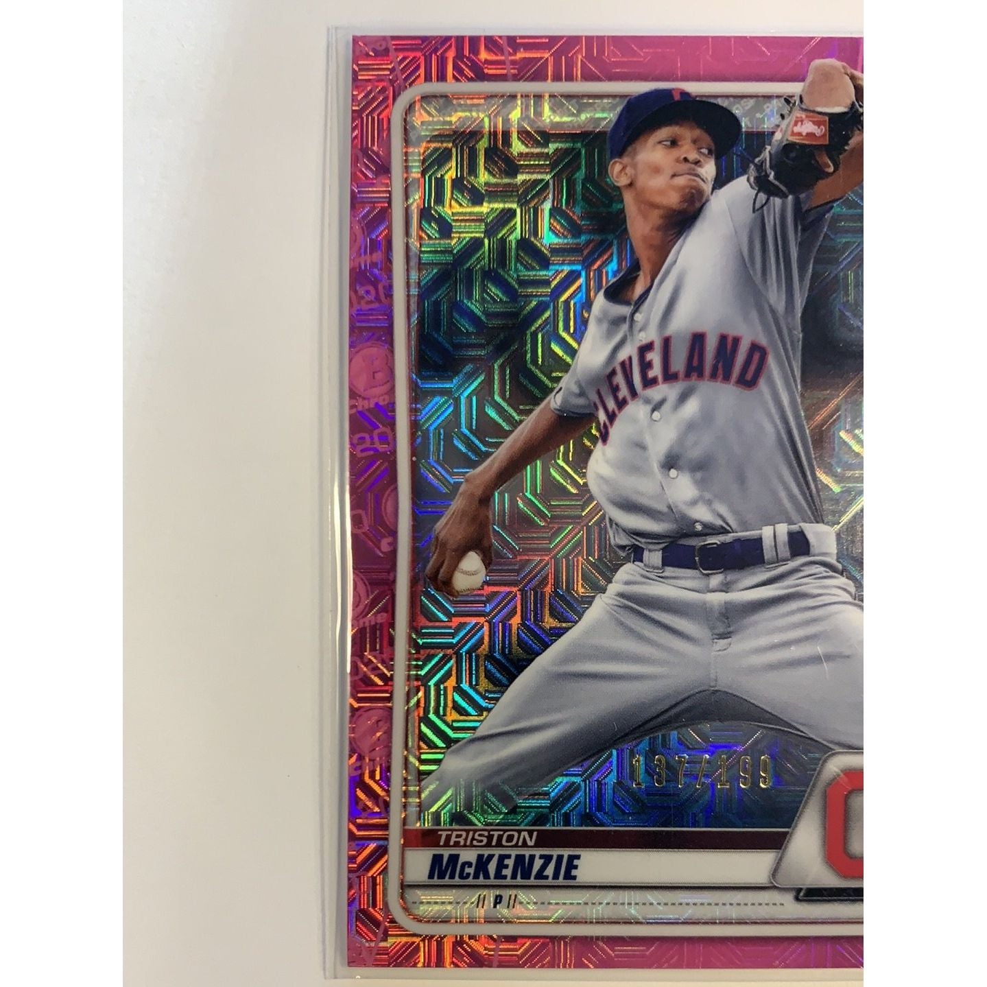  2020 Bowman Chrome Triston McKenzie Mojo Refractor  Local Legends Cards & Collectibles