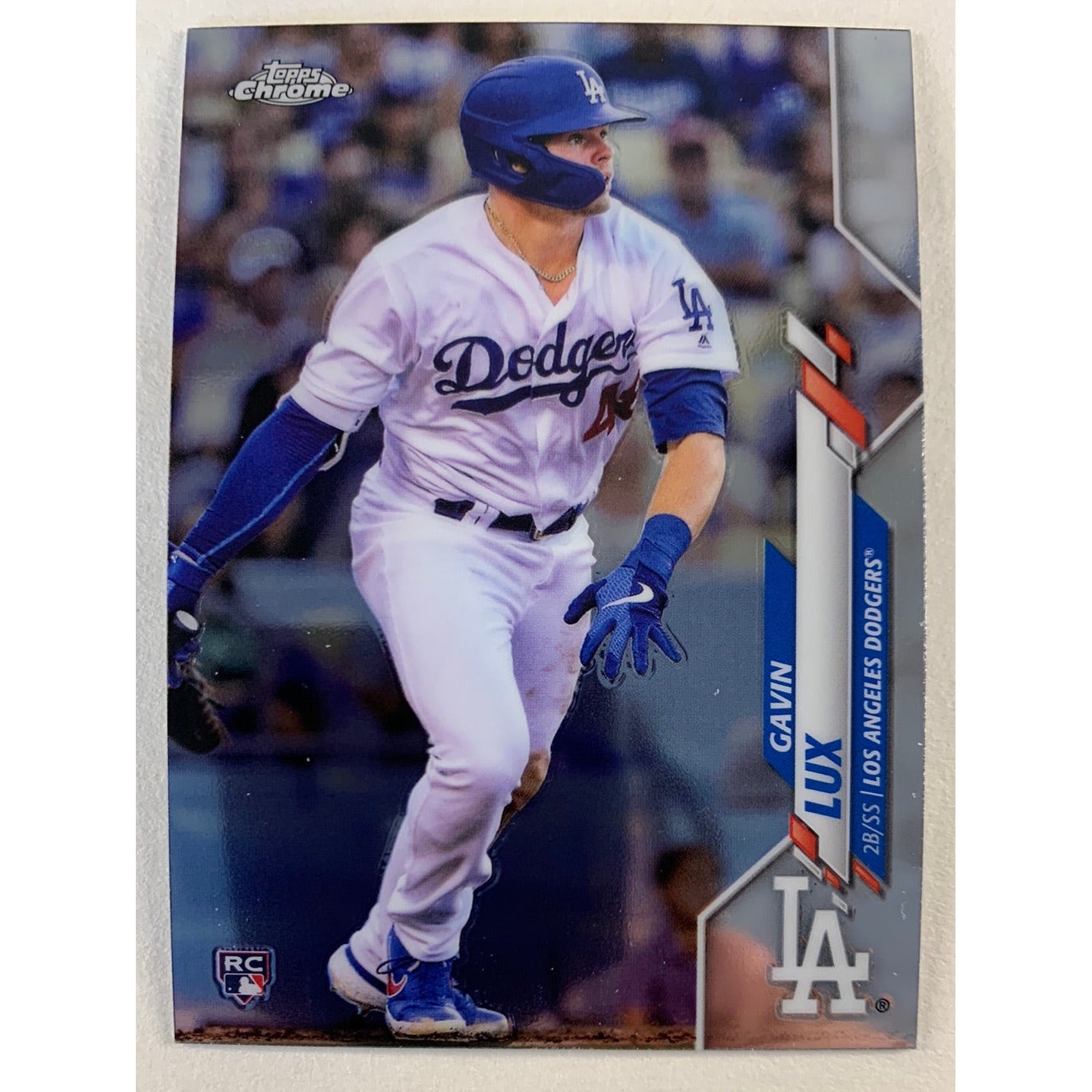 2020 Topps Chrome Gavin Lux Refractor RC