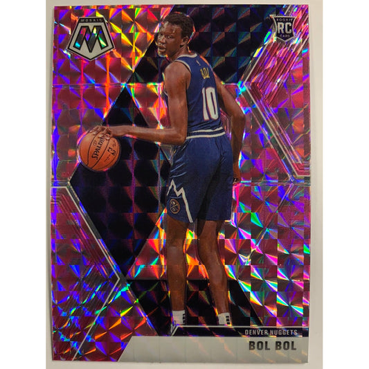  2019-20 Mosaic Bol Bol Pink Mosaic Prizm RC  Local Legends Cards & Collectibles