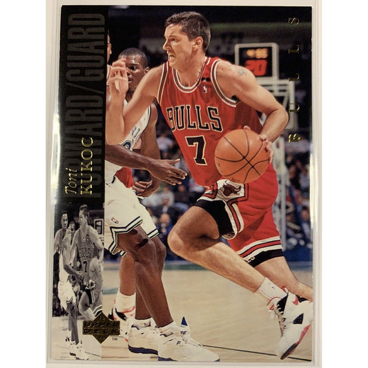  1994 Upper Deck Toni Kukoc Base #160  Local Legends Cards & Collectibles