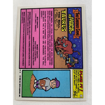 1988 Topps Garbage Pail Kids Bag Piper Non-Die Cut | Local Legends Cards & Collectibles