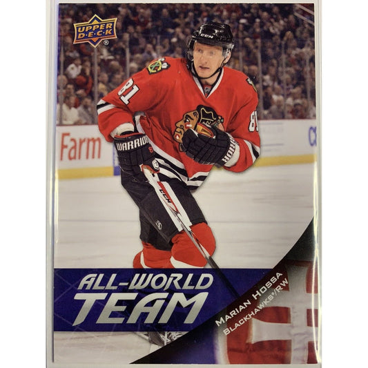  2011-12 Upper Deck Series 1 Marian Hossa All World Team  Local Legends Cards & Collectibles