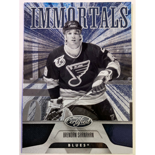  2011-12 Panini Certified Immortals Brendan Shanahan  Local Legends Cards & Collectibles