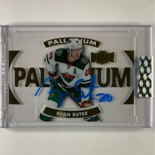 2019-20 Metal Universe Ryan Suter Palladium Auto