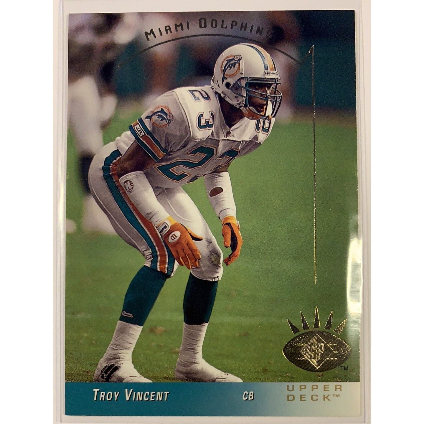  1993 Upper Deck Troy Vincent Base #153  Local Legends Cards & Collectibles