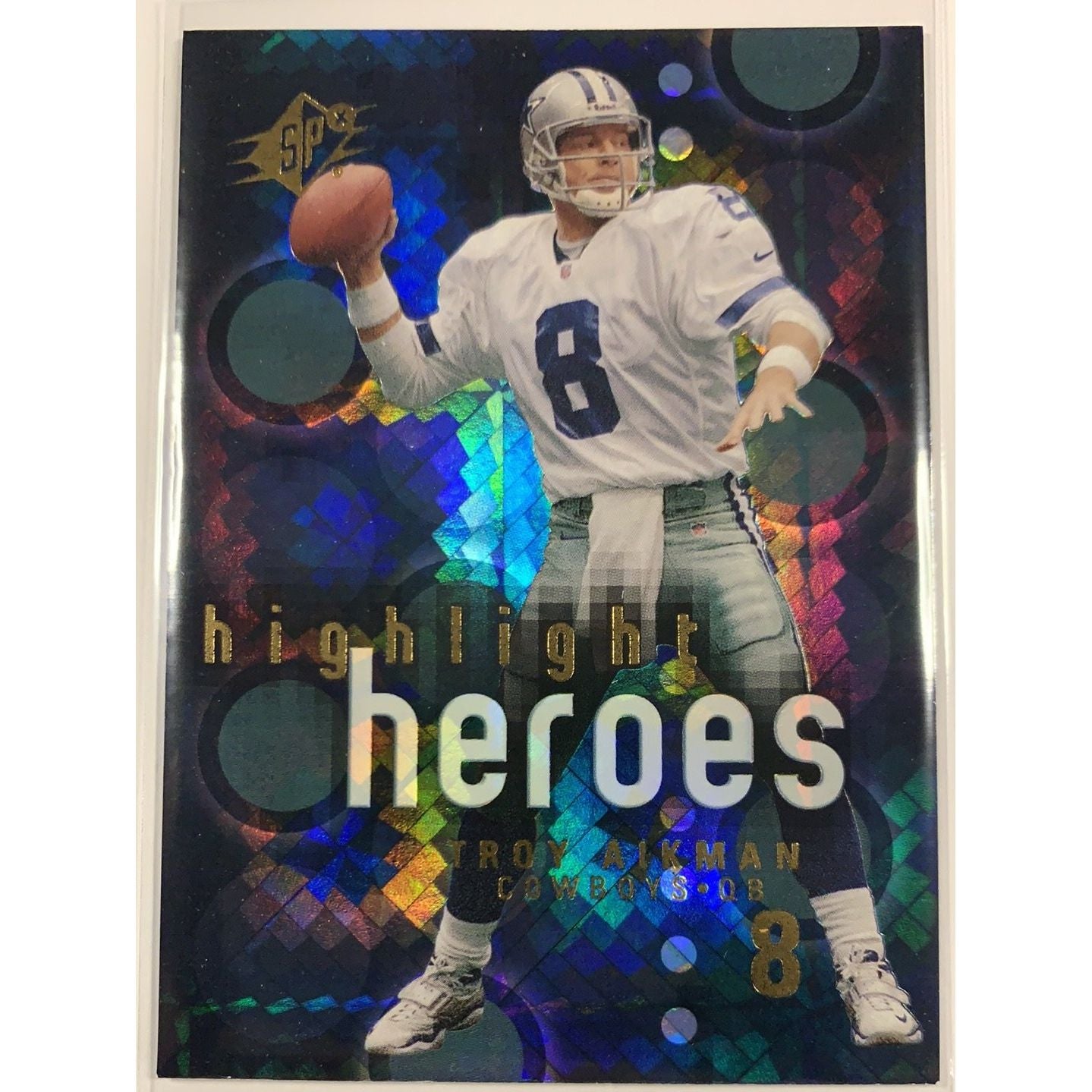  2000 SPx Troy Aikman Highlight Heroes  Local Legends Cards & Collectibles