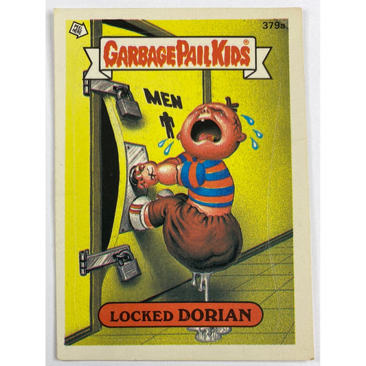 1987 Topps Garbage Pail Kids Locked Dorian Die Cut