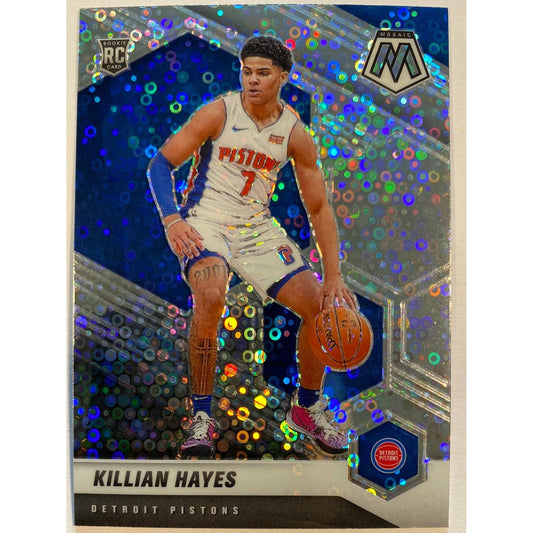  2020-21 Mosaic Killian Hayes Fast Break Disco Prizm RC  Local Legends Cards & Collectibles