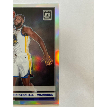 2019-20 Donruss Optic Eric Paschall Silver Holo Rated Rookie