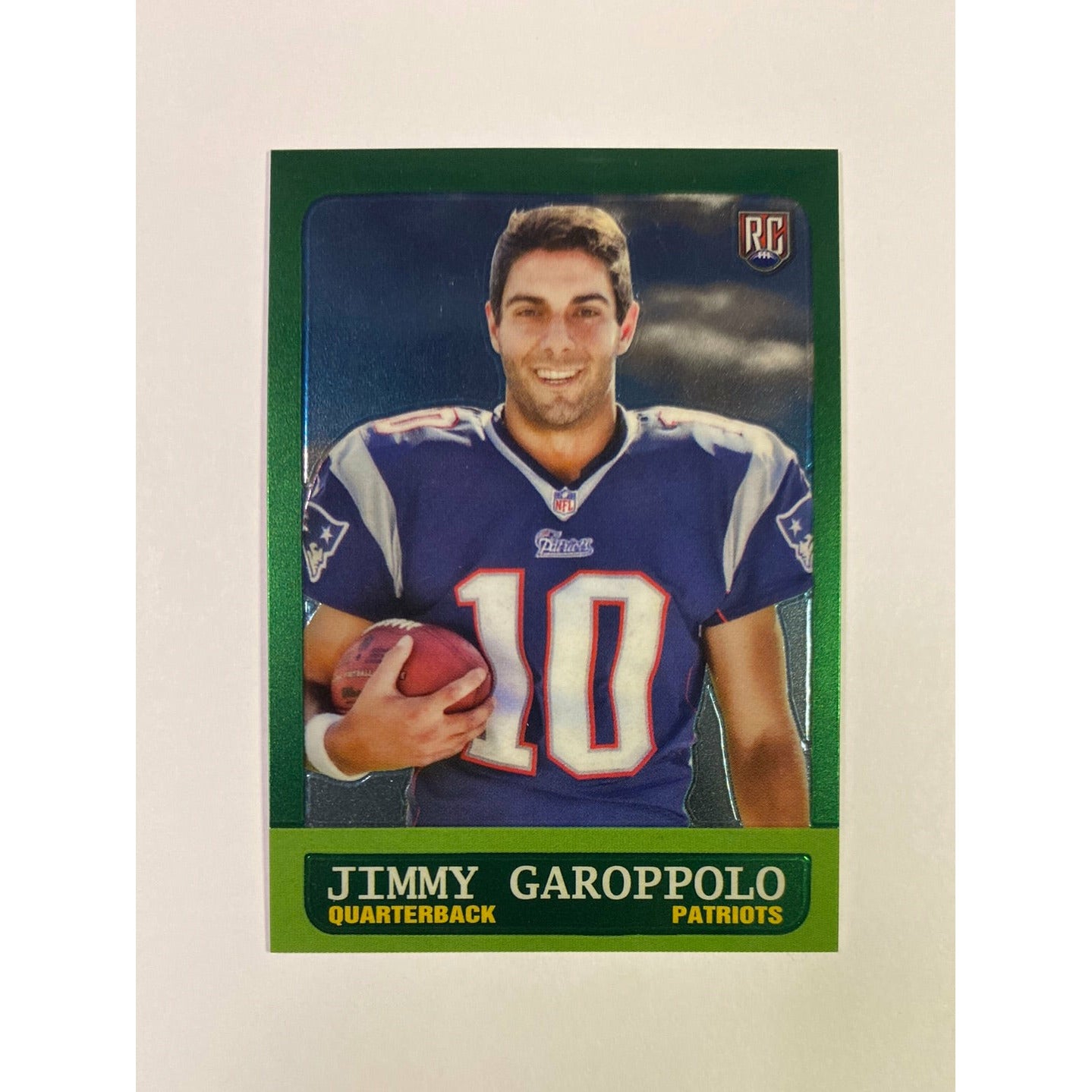  2014 Topps Chrome Mini Jimmy Garoppolo RC  Local Legends Cards & Collectibles