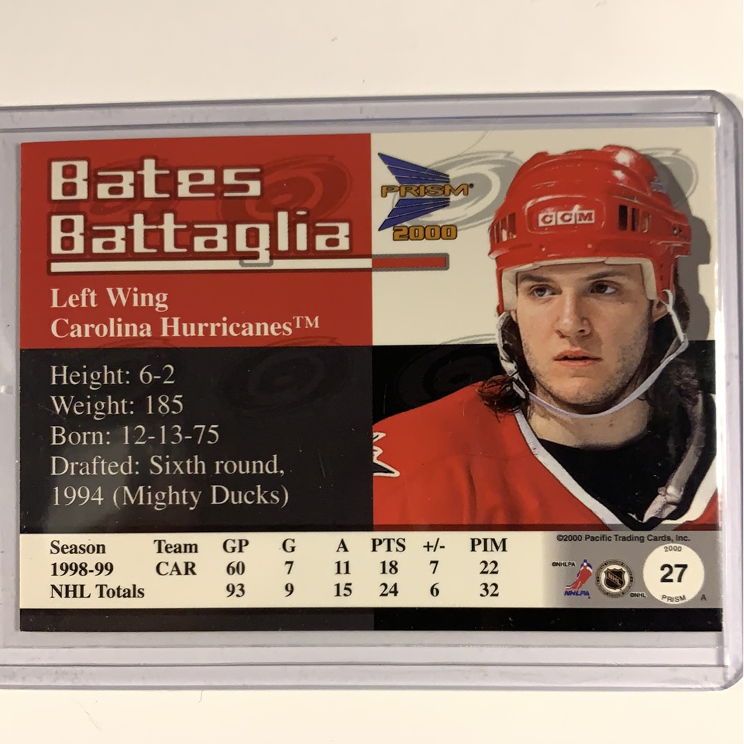  2000-01 Pacific Prism Bates Battaglia Mirror Gold /480  Local Legends Cards & Collectibles