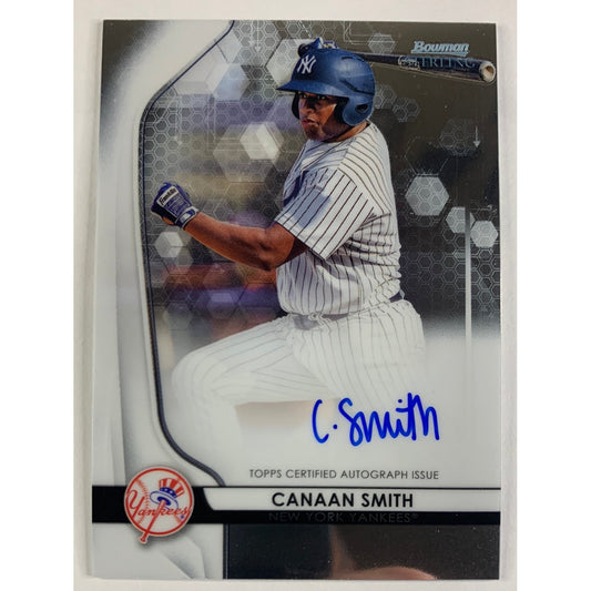 2020 Topps Bowman Sterling Canaan Smith Auto