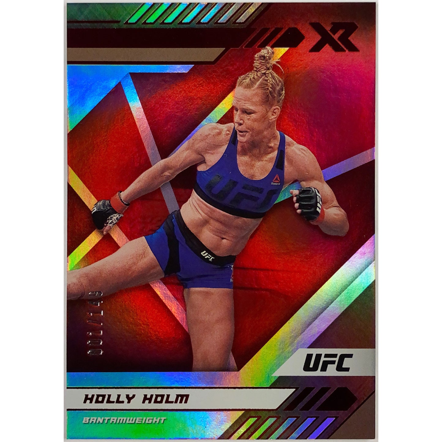 2022 Chronicles XR Holly Holm Red Holo 001/149