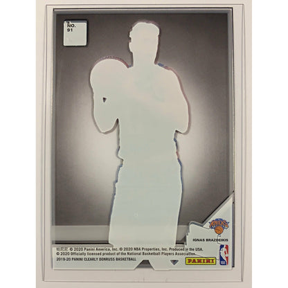 2019-20 Clearly Donruss Ignas Brazdeikis Rated Rookie
