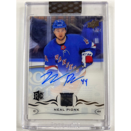 2018-19 Clear Cut Neal Pionk Rookie Auto