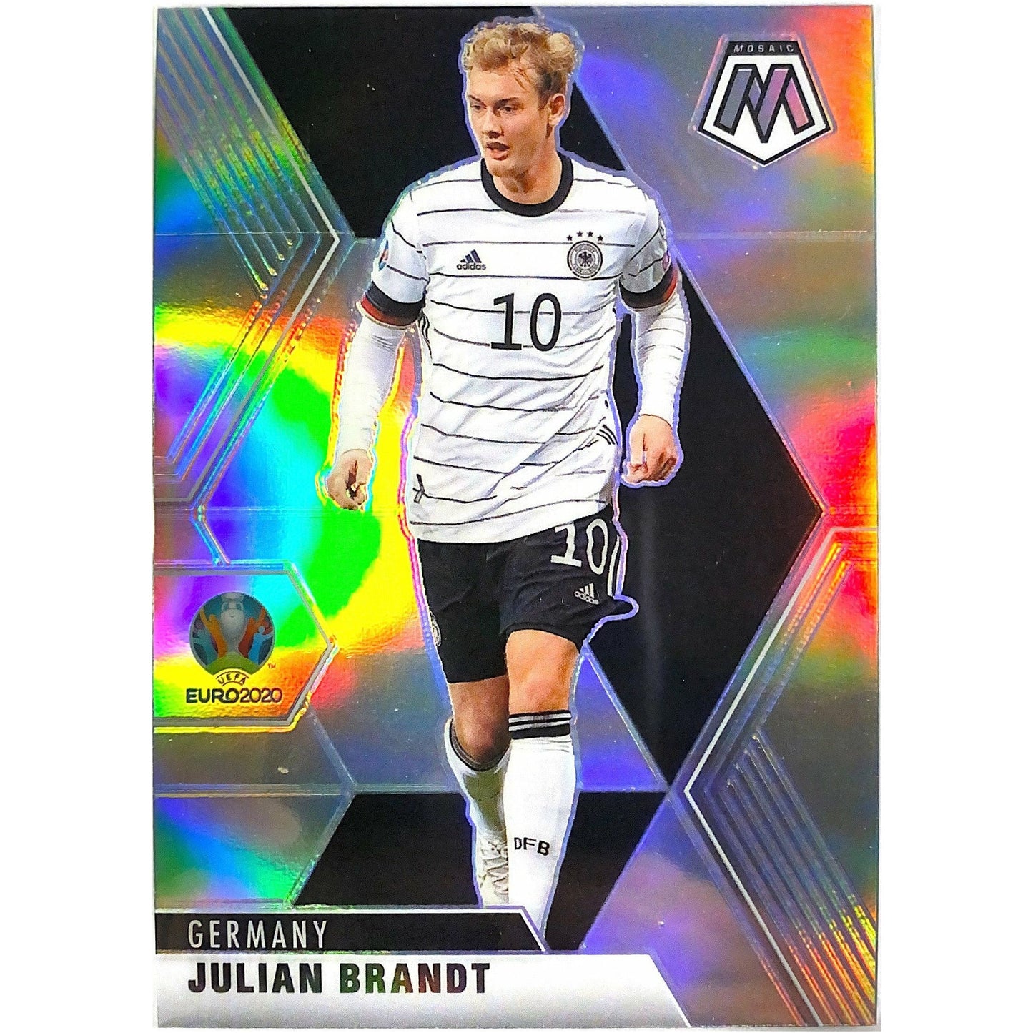 2021 Mosaic UEFA Julián Brandt Silver Prizm