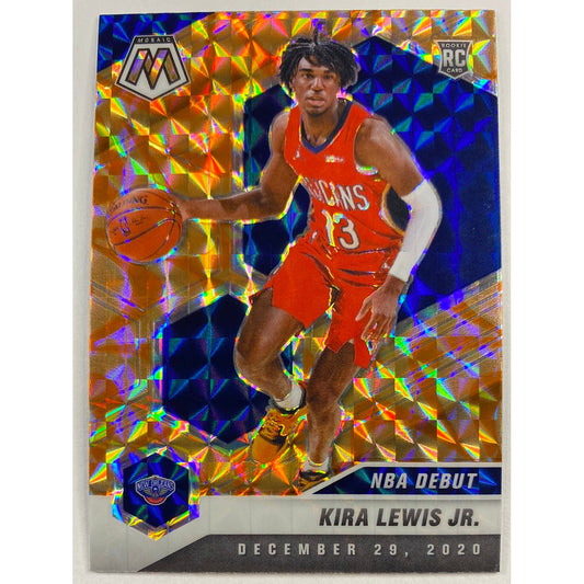 2020-21 Mosaic Kira Lewis Jr Orange Mosaic Reactive Prizm RC