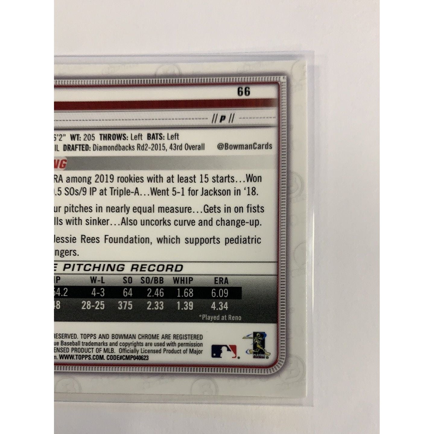  2020 Bowman Chrome Alex Young RC  Local Legends Cards & Collectibles