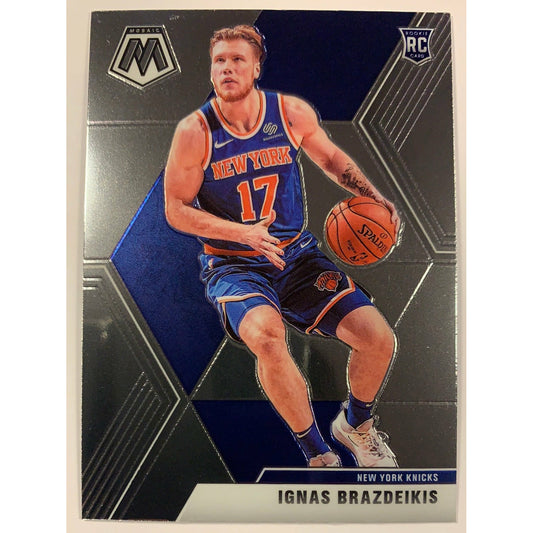  2019-20 Mosaic Ignas Brazdeikis RC  Local Legends Cards & Collectibles