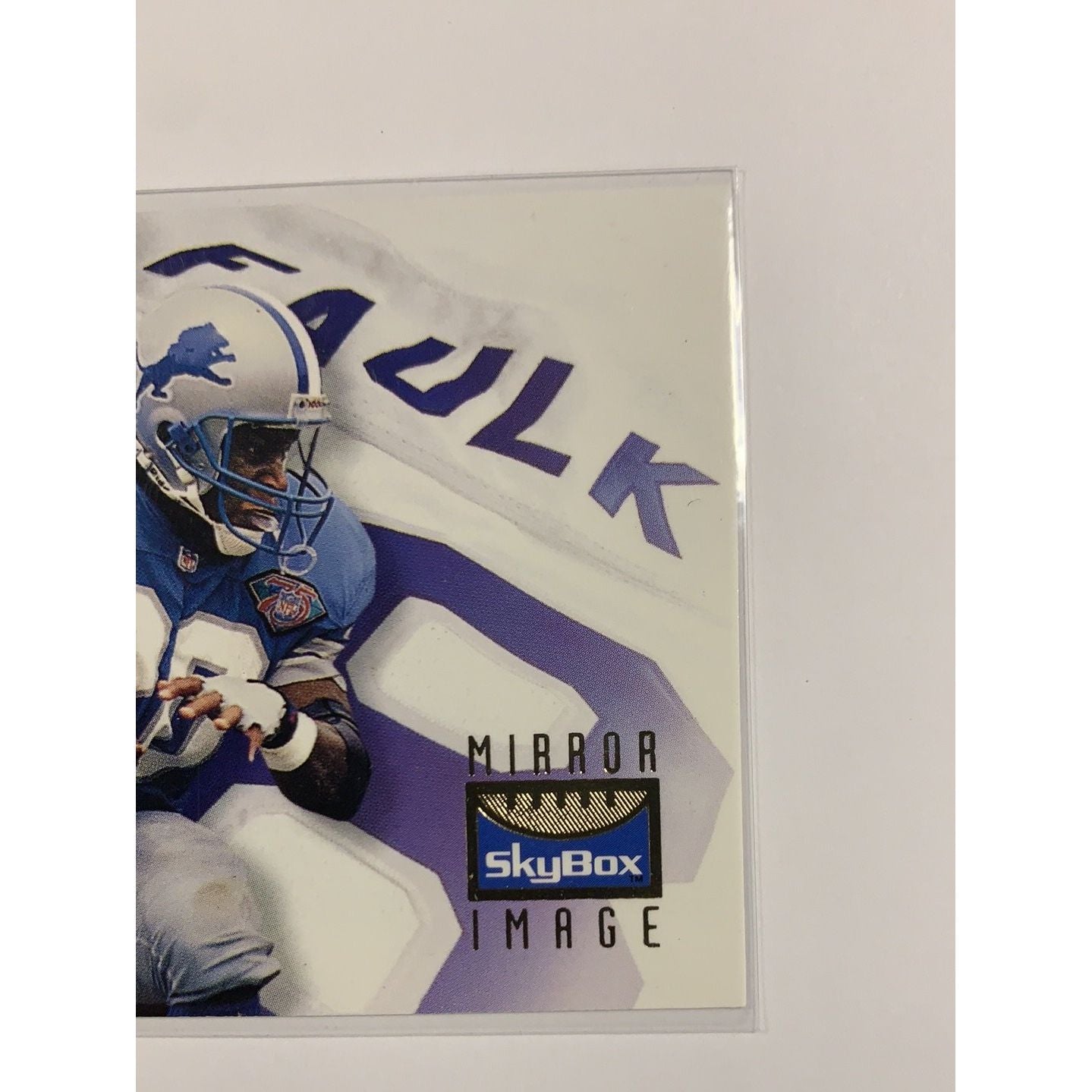  1995 Skybox Marshall Faulk Barry Sanders Mirror Image  Local Legends Cards & Collectibles