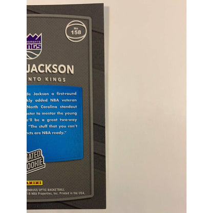 2017-18 Donruss Optic Justin Jackson Rated Rookie