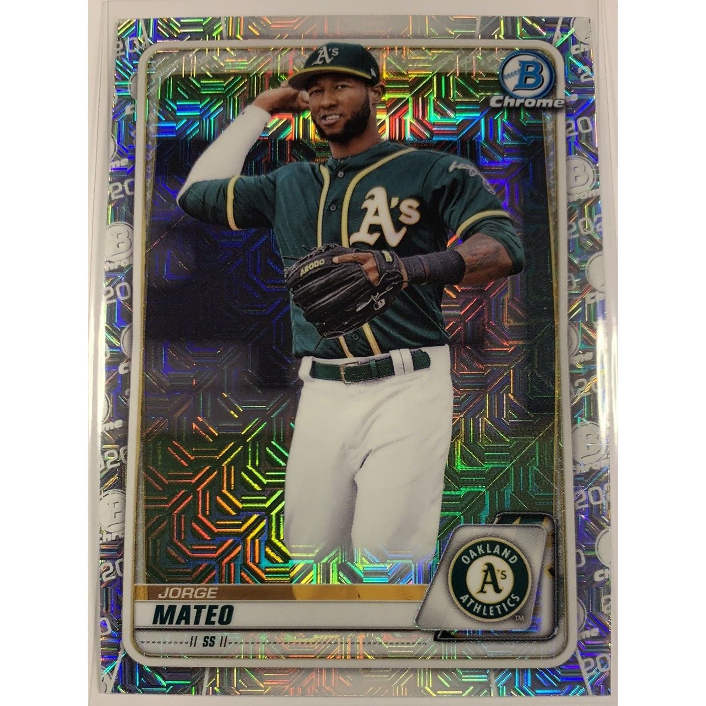  2020 Bowman Chrome Jorge Mateo Mojo Refractor  Local Legends Cards & Collectibles