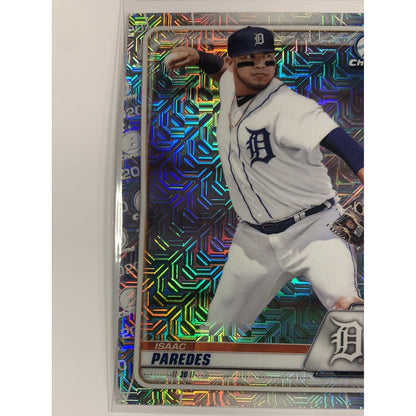  2020 Bowman Chrome Isaac Parades Mojo Refractor  Local Legends Cards & Collectibles