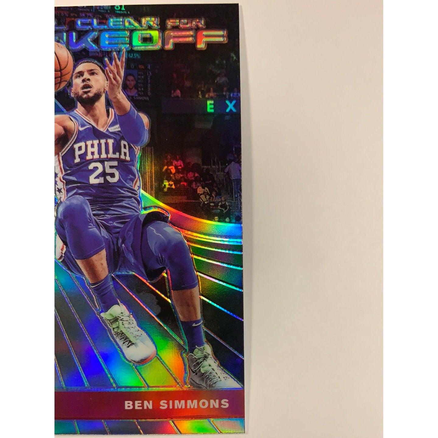  2019-20 Donruss Optic Ben Simmons All Clear For Takeoff Holo Silver Prizm  Local Legends Cards & Collectibles