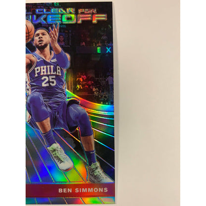  2019-20 Donruss Optic Ben Simmons All Clear For Takeoff Holo Silver Prizm  Local Legends Cards & Collectibles