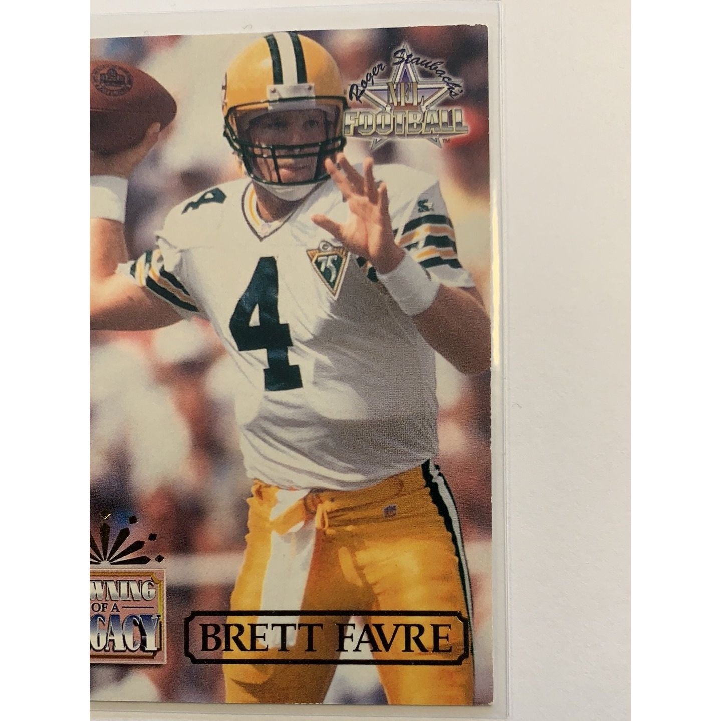  1994 Ted Williams Brett Favre Dawning of a Legacy  Local Legends Cards & Collectibles