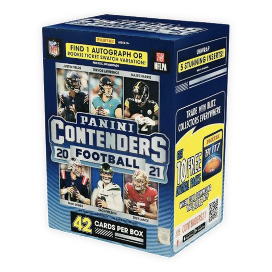 2021 Panini Contenders NFL Football Blaster Box