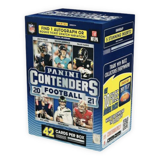 2021 Panini Contenders NFL Football Blaster Box