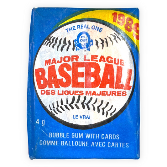 1989 O-Pee-Chee MLB Baseball Wax Pack