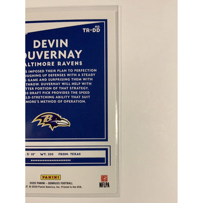  2020 Donruss Devin Duvernay The Rookies Holo Foil  Local Legends Cards & Collectibles