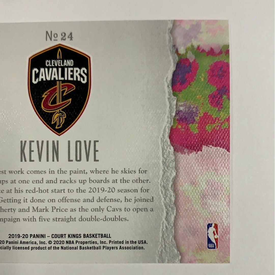 2019-20 Court Kings Kevin Love Points in the Paint Ruby /149
