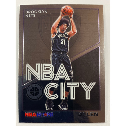 2019-20 Hoops Premium Stock Jarrett Allen NBA City