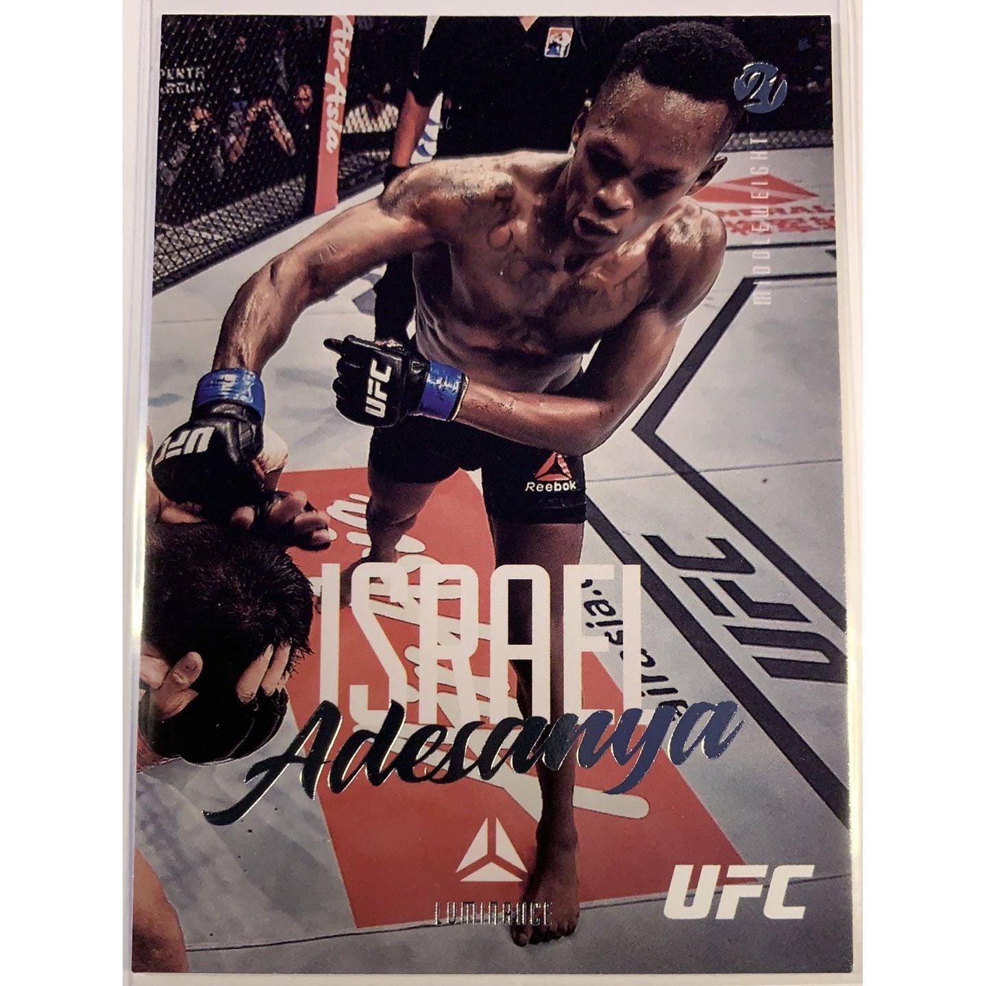  2021 Panini Chronicles Luminance Israel Adesanya  Local Legends Cards & Collectibles