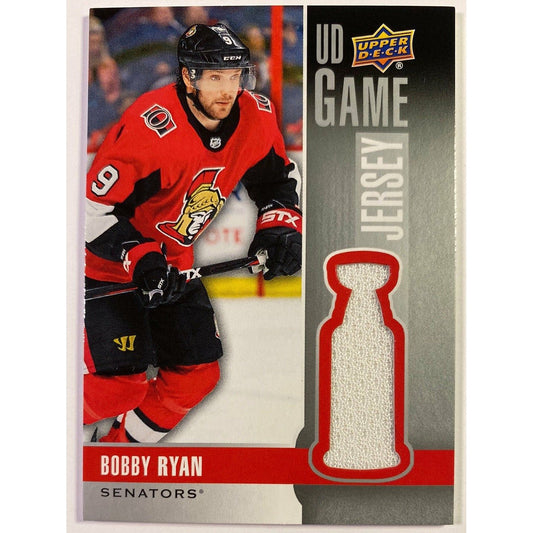  2019-20 Upper Deck Series 1 Bobby Ryan UD Game Jersey  Local Legends Cards & Collectibles