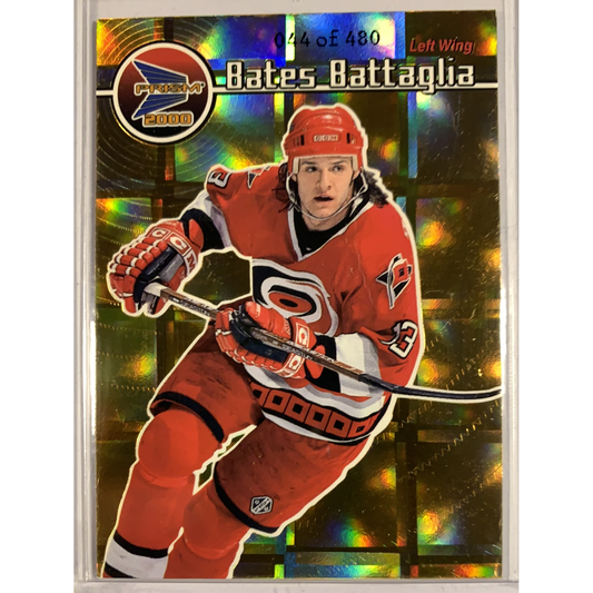  2000-01 Pacific Prism Bates Battaglia Mirror Gold /480  Local Legends Cards & Collectibles