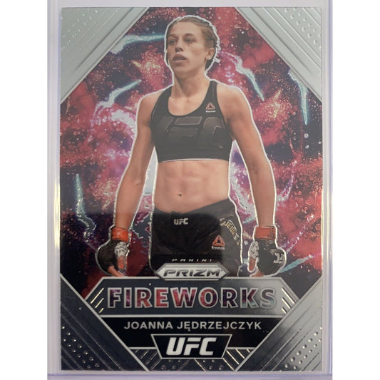  2021 Panini Prizm UFC Joanna Jedrzejczyk Fireworks  Local Legends Cards & Collectibles